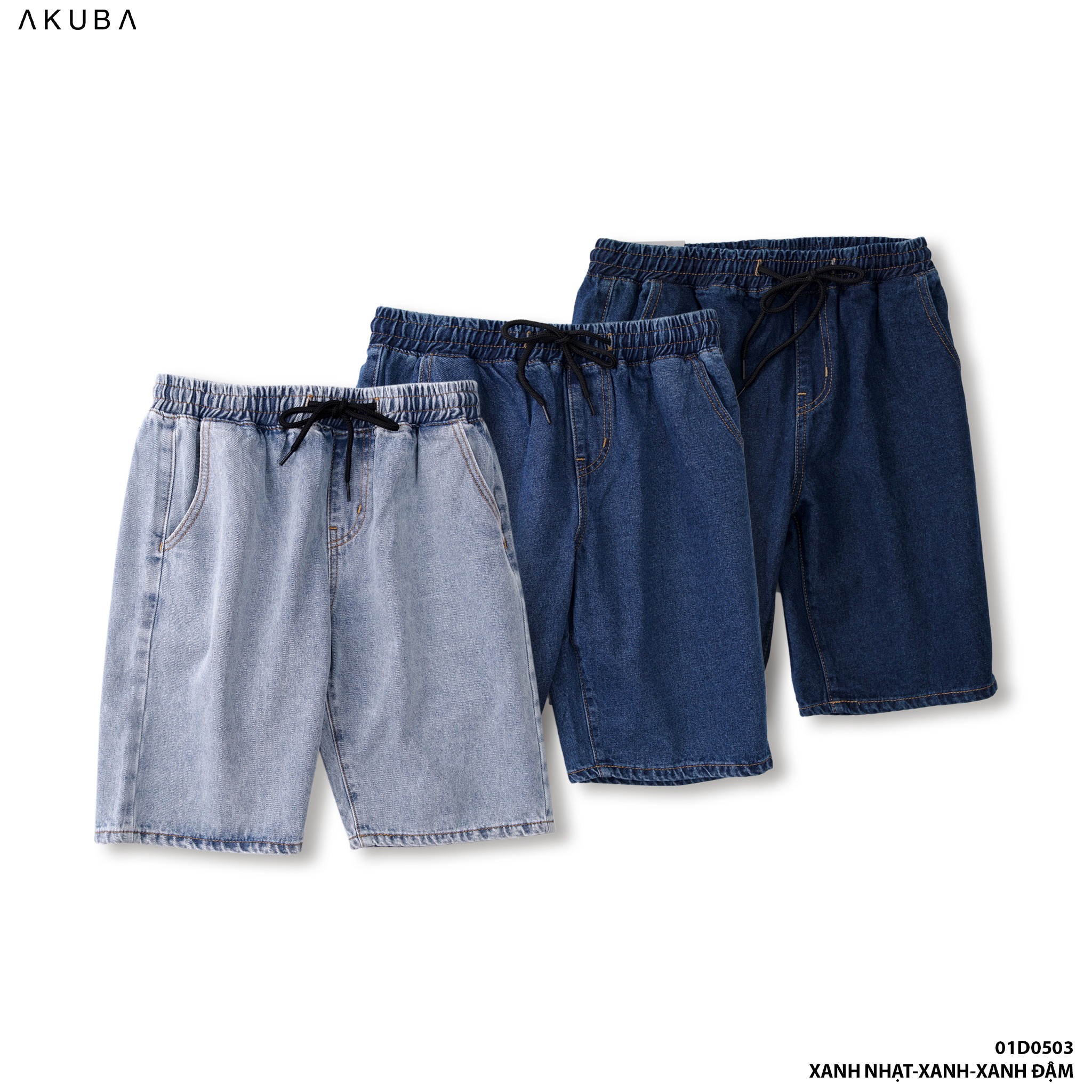 Quần Short Jean Form Slimfit 01d0503 – Akuba