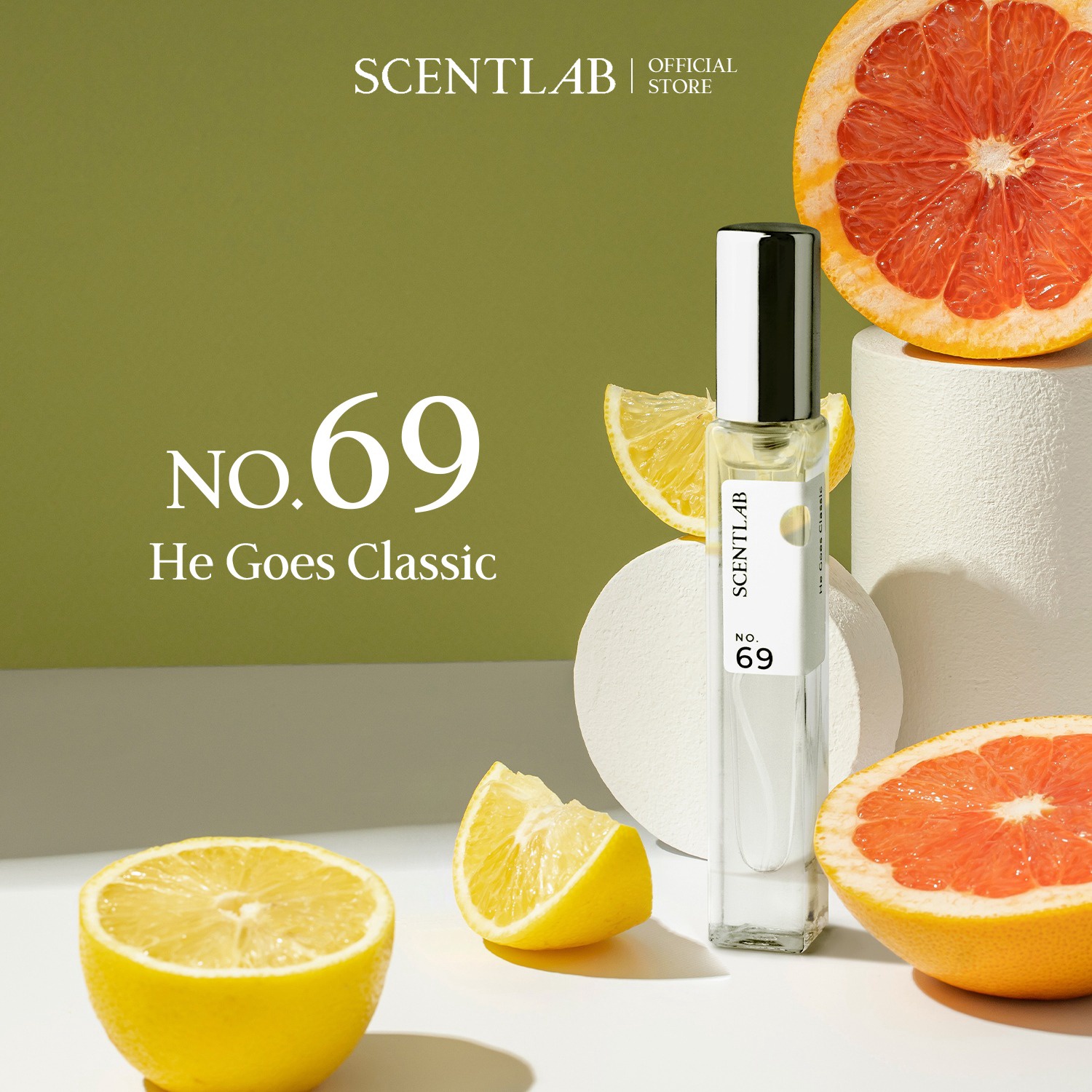 Nước Hoa Nam He Goes Classic No. 69 (10ml) – Scentlab