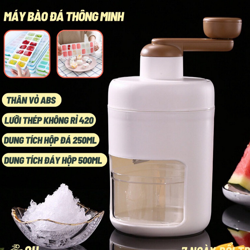 Máy Bào đá Mini Quay Tay Thông Minh – Su