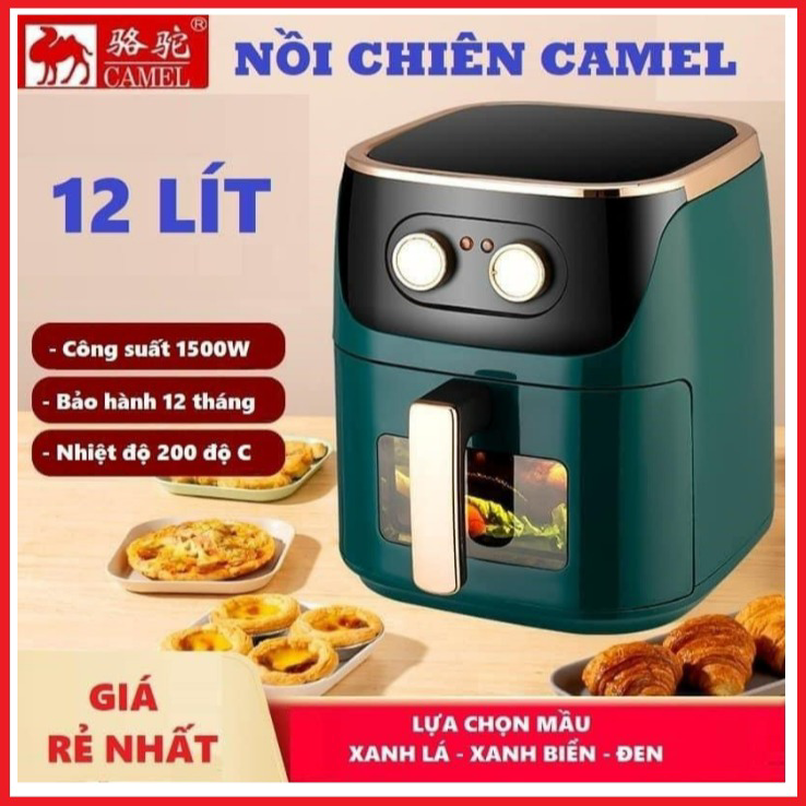 Nồi Chiên Không Dầu Camel 12l Chính Hãng Cao Cấp Ctb253 – Bechip