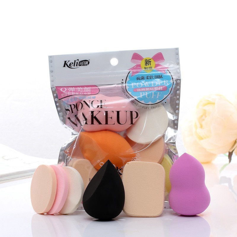 Bộ 6 Bông Mút Trang điểm Keli Sponge Make Up – Gdn