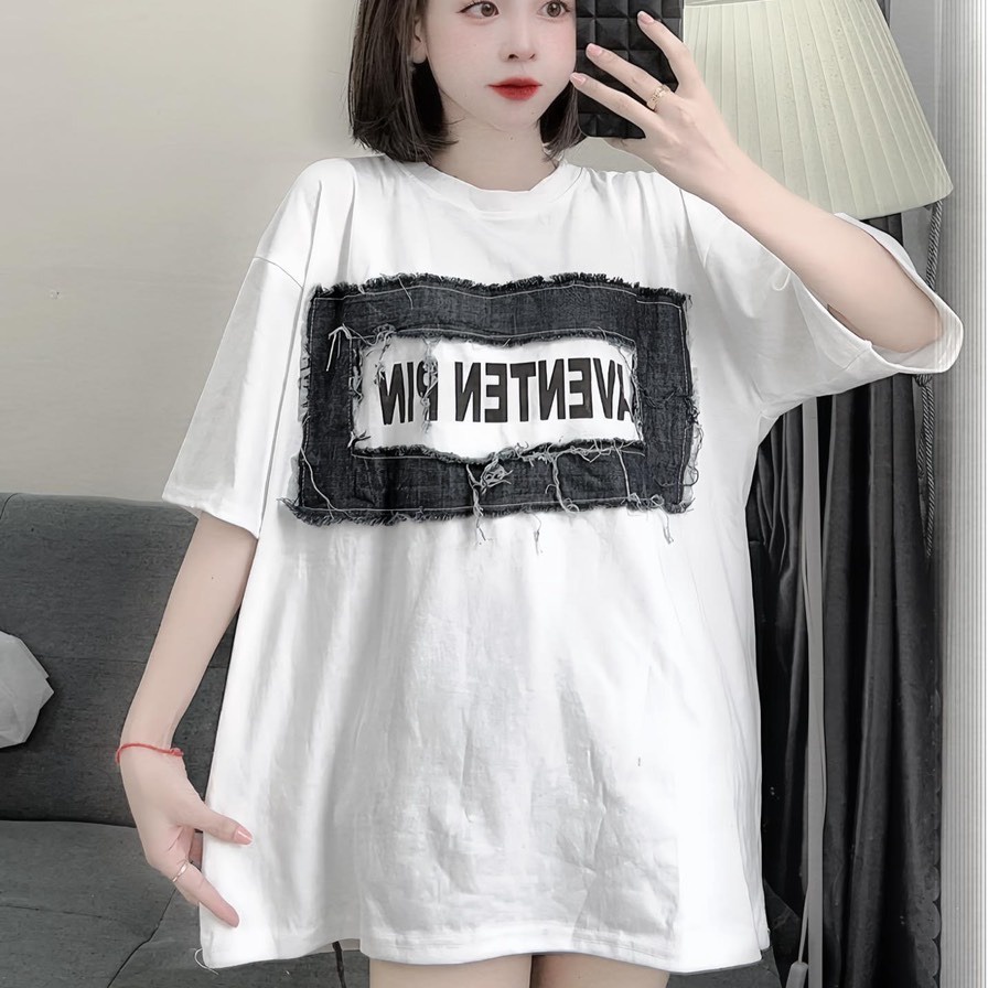 áo Phông Phối Bò Aventenpin Cotton Khô