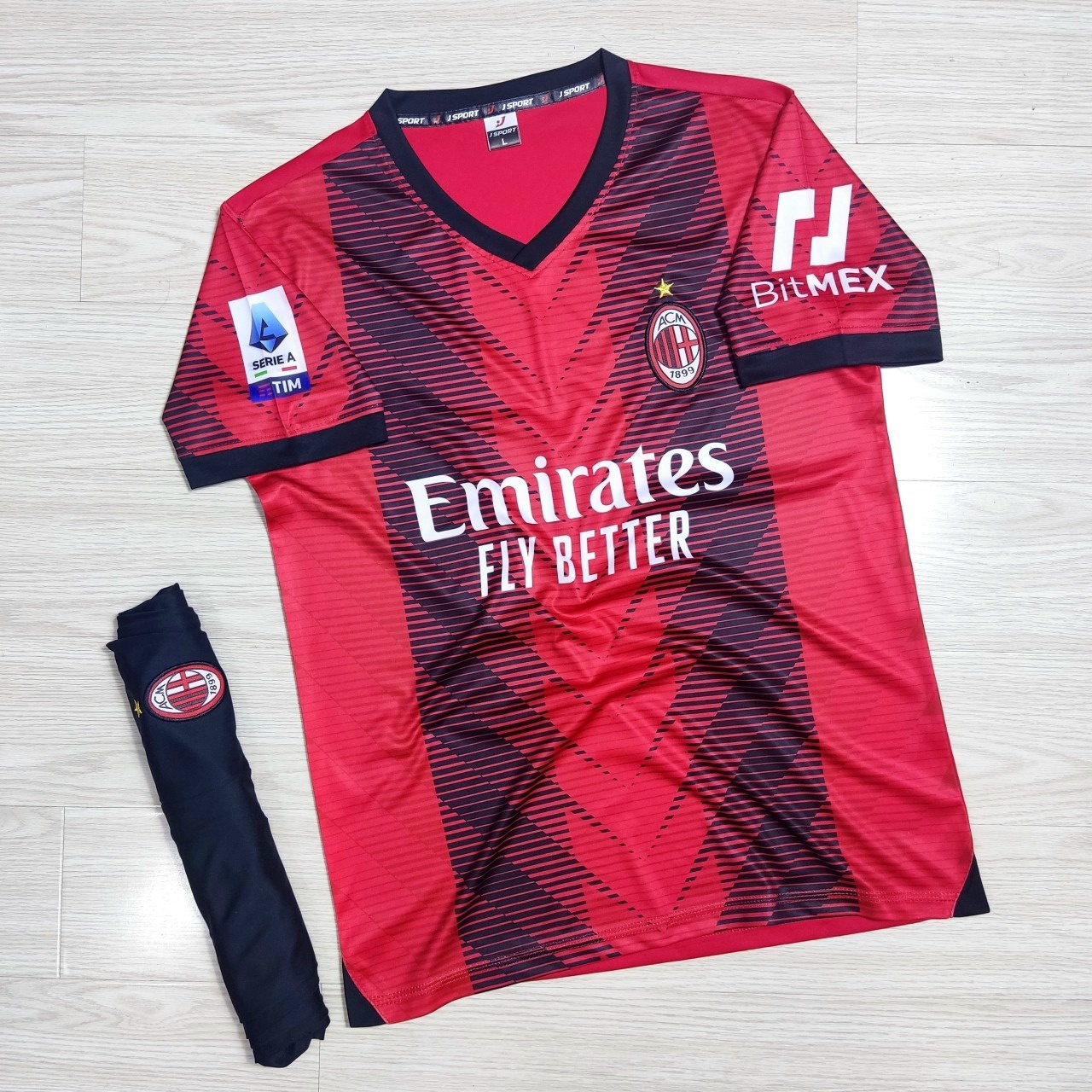 Bộ Quần áo đá Bóng Ac Milan Mn2324 – Zinpro