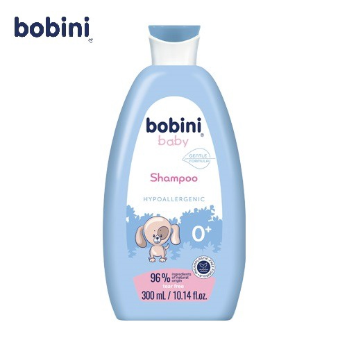 Dầu Gội Trẻ Em Baby Dịu Nhẹ, Không Cay Mắt 1+ Ngày Tuổi 300ml- Bobini