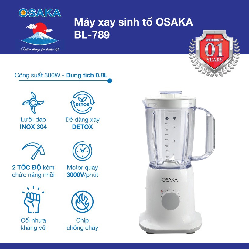 Máy Xay Sinh Tố Bl789 – Osaka