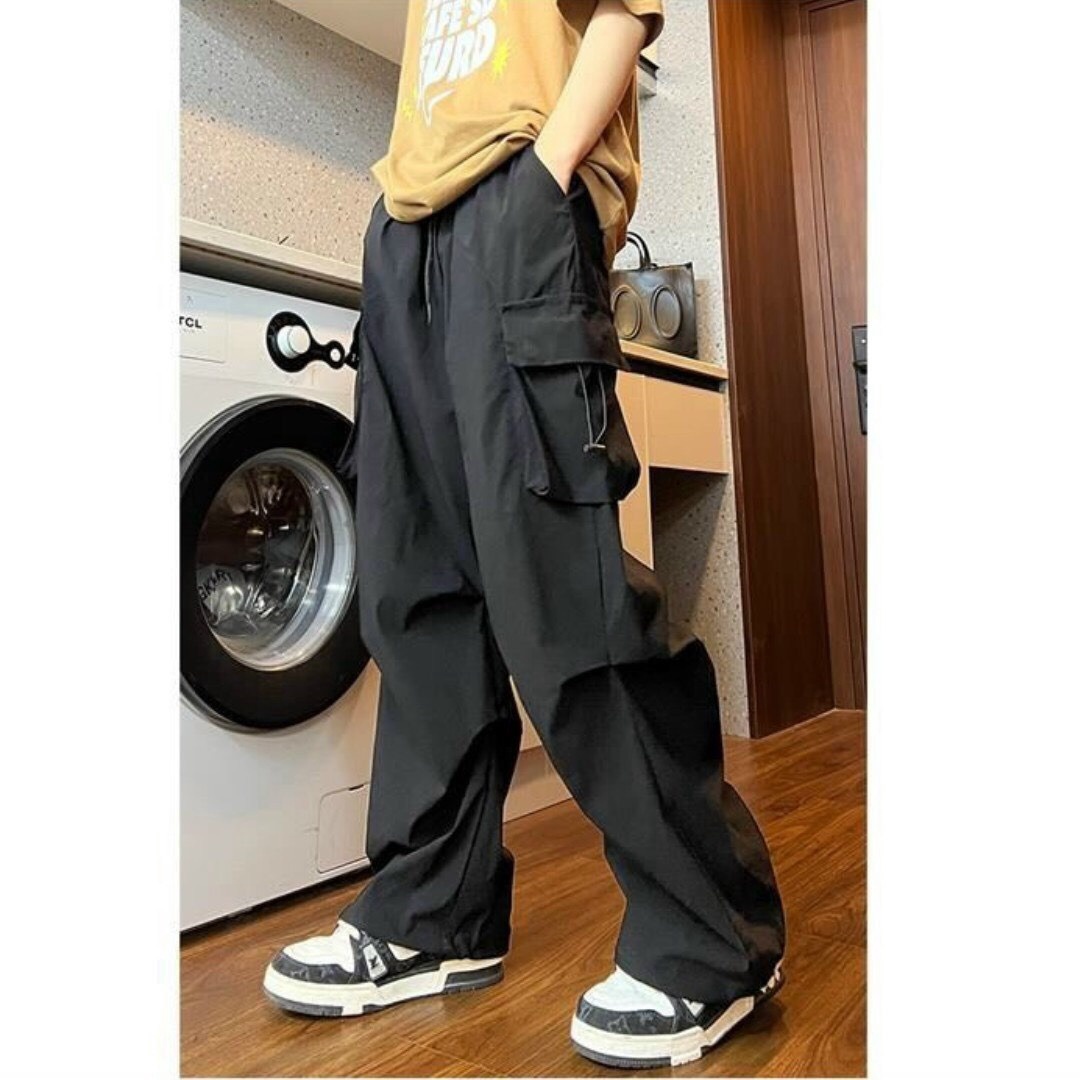 Quần Dài Nam Nữ Unisex Kaki Túi Hộp ống Rộng Suông – Ausa House
