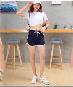 Quần Short Viền đùi Chất Liệu Cotton Thể Thao Năng động Sldcq40 – Diepchi Fashion