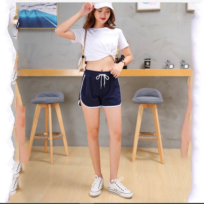 Quần Short Viền đùi Chất Liệu Cotton Thể Thao Năng động Sldcq40 – Diepchi Fashion
