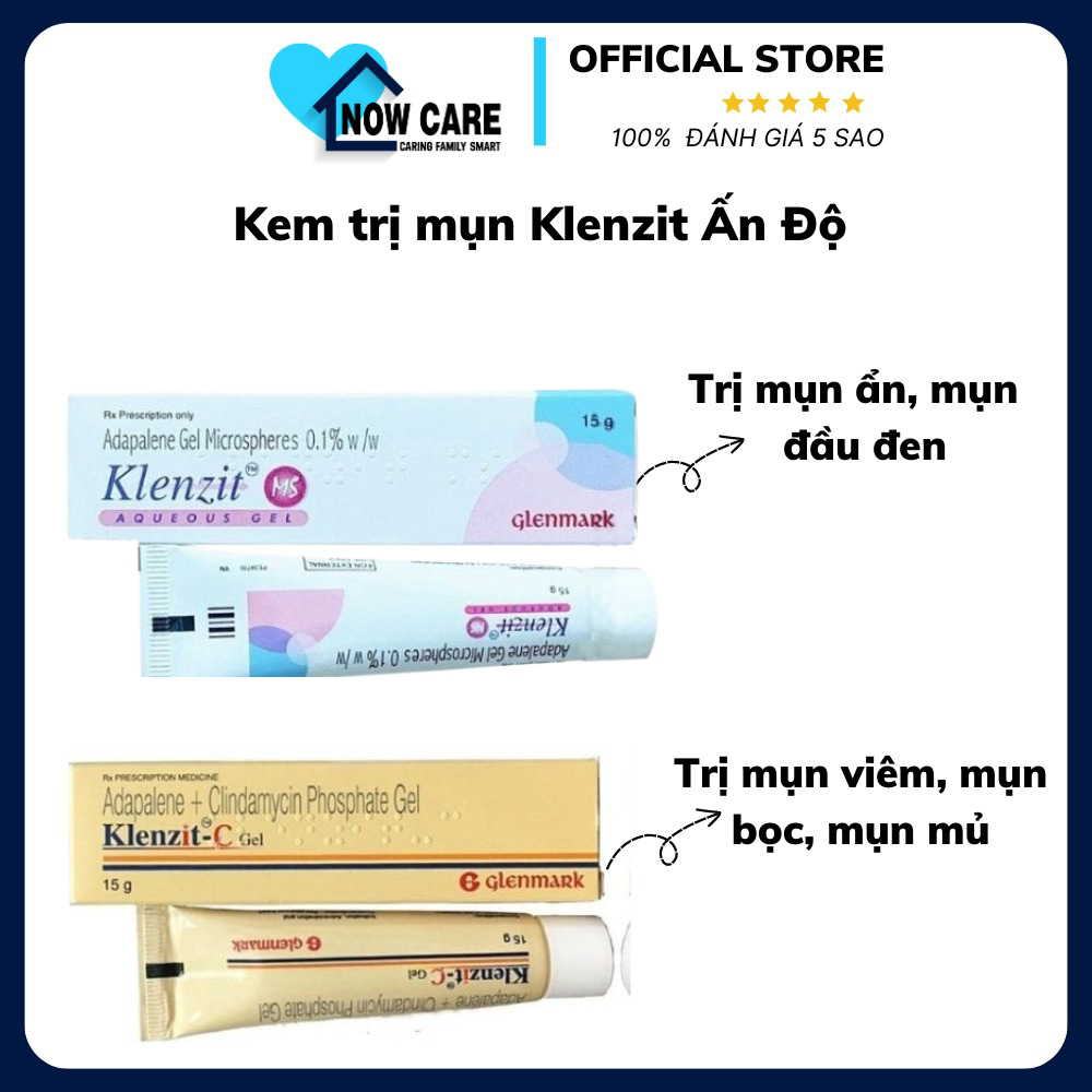 Kem Trị Mụn Klenzit ấn độ – Glenmark