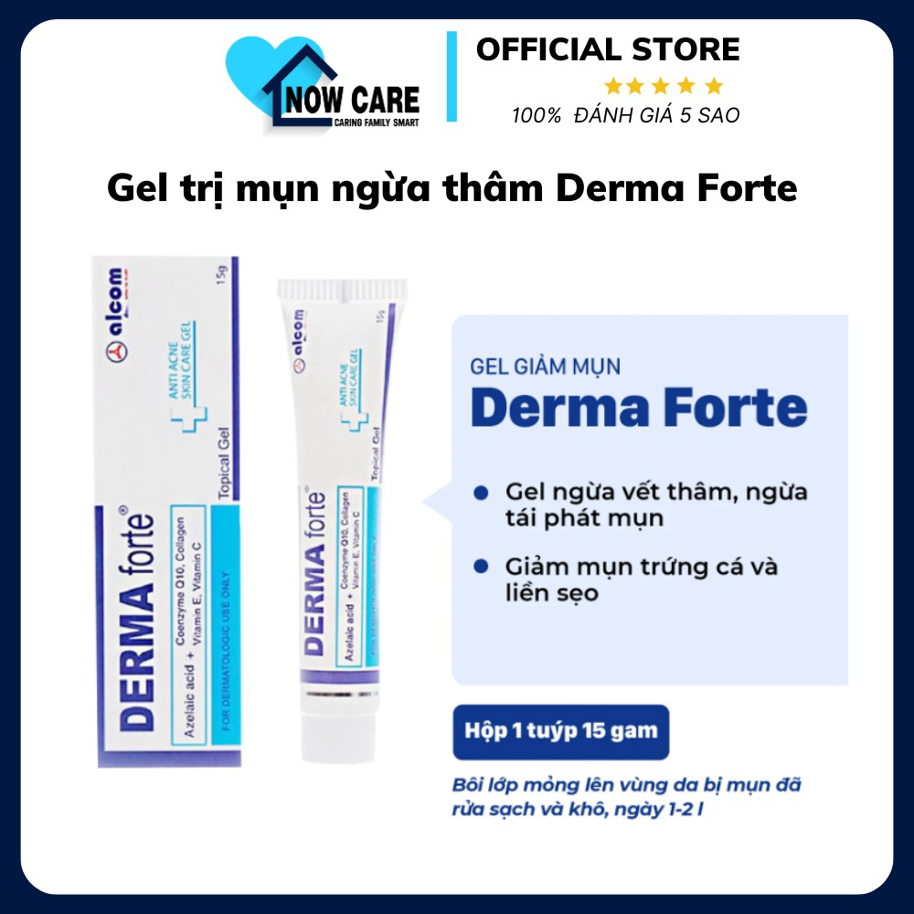 Gel Trị Mụn Ngừa Thâm Derma Forte – Gamma