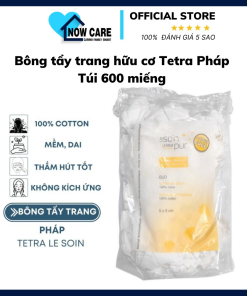 Bông Tẩy Trang Hữu Cơ Pháp – Tetra