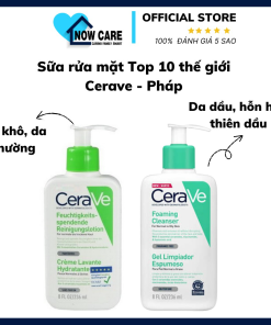 Sữa Rửa Mặt Top 10 Thế Giới Pháp – Cerave