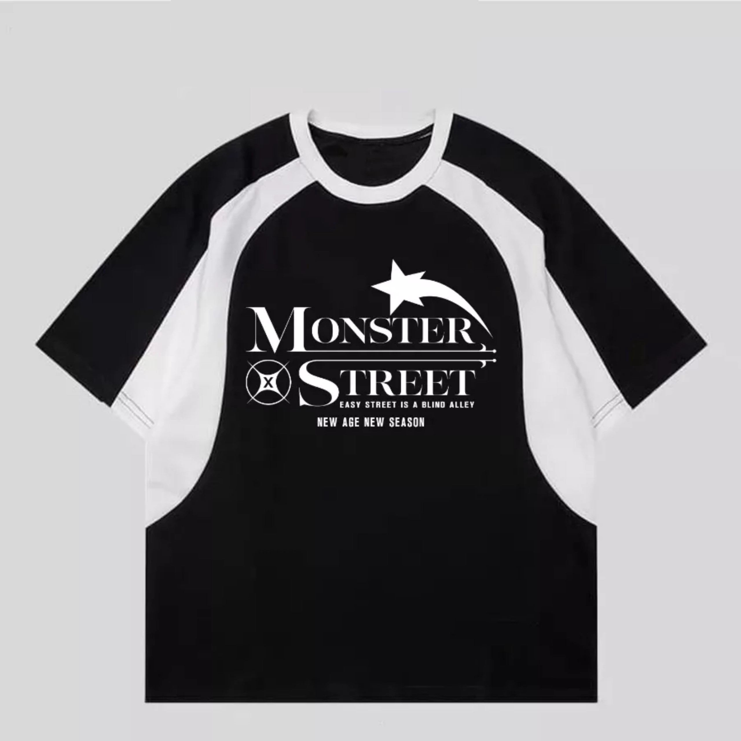 áo Thun Streetwear Form Oversized Block Core Local Brand – Monster X Street