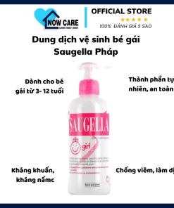 Dung Dịch Vệ Sinh Bé Gái Pháp – Saugella