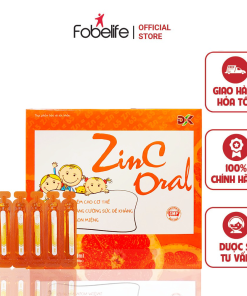 ống Uống Giúp Bổ Sung Kẽm, Tăng Cường đề Kháng, Giúp Trẻ ăn Ngon Miệng Zinc Oral 200ml – Fobelife