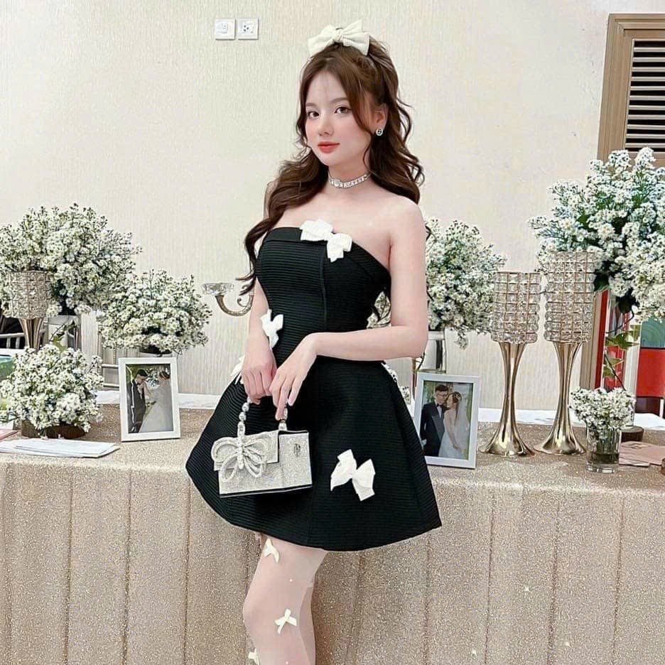 đầm Ngúp Ngực Bobby Dress – Vanass