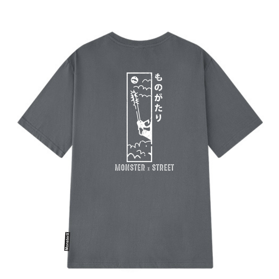 áo Thun Streetwear Form Oversized Nhật Lưng Local Brand – Monster X Street