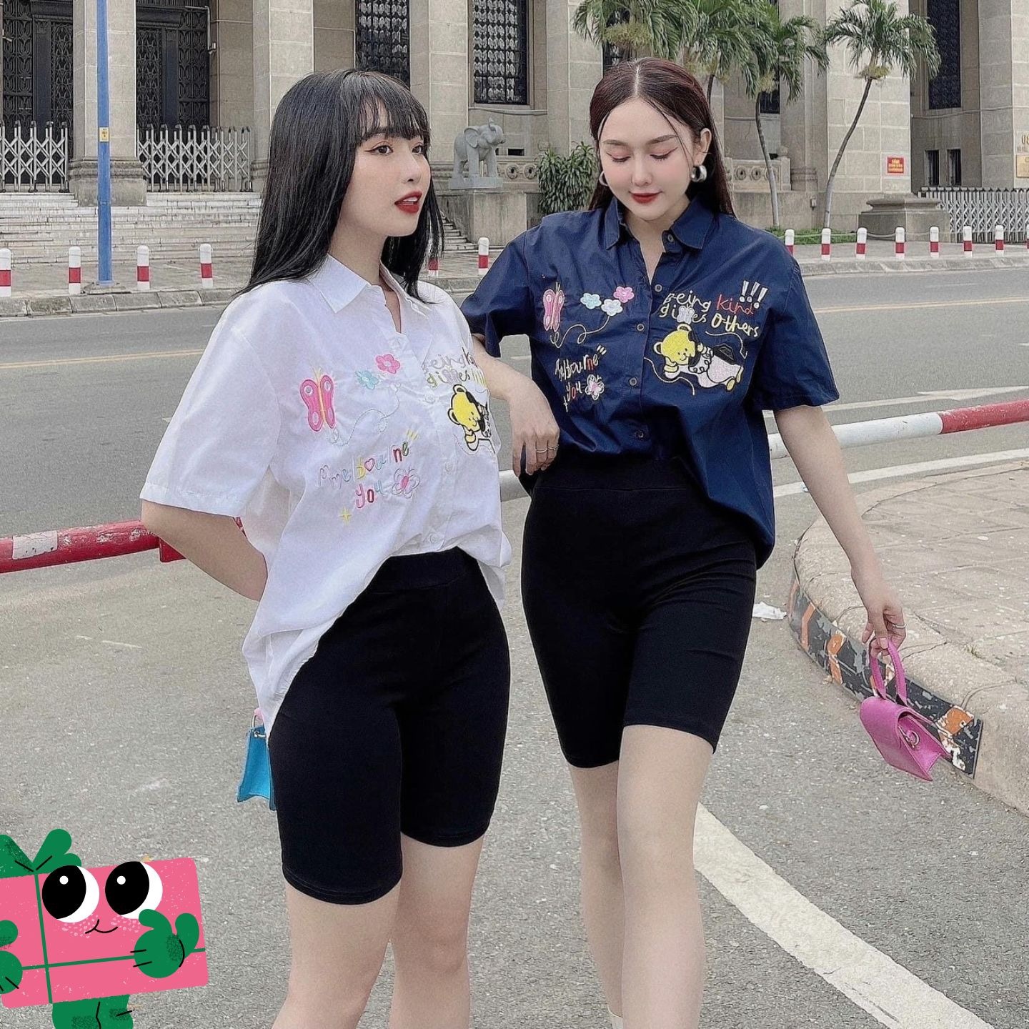 áo Sơ Mi In Hình Being Kind Others – Ausa House