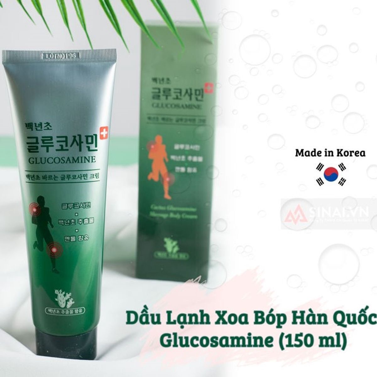 Dầu Lạnh Xoa Bóp Hàn Quốc 150ml – Glucosamine