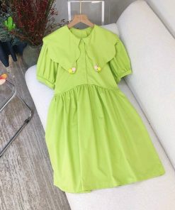 đầm Nữ Babydoll đính Cherry Sắc Màu – Ausa House