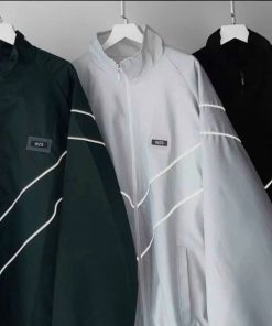 áo Khoác Dù Nam Nữ Thêu Chữ 4lucky Sọc Dạ Quang Form Rộng Thời Trang Sht80 – Minh Hà House