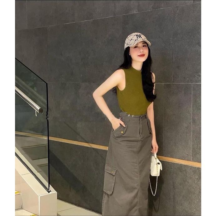 áo Len Sát Nách Cổ 3cm ôm Body Slcxa110 – Chipxinhxk