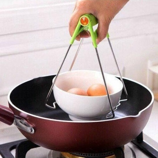 Dụng Cụ Gắp Thức ăn Nóng Inox Chữ V – Gdn