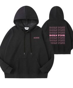 áo Khoác Hooide Nữ In Chữ Blackpink In Thời Trang Hàn Quốc From Rộng Bao đẹp Siêu Cá Tính Hot Trend-htm Fashion