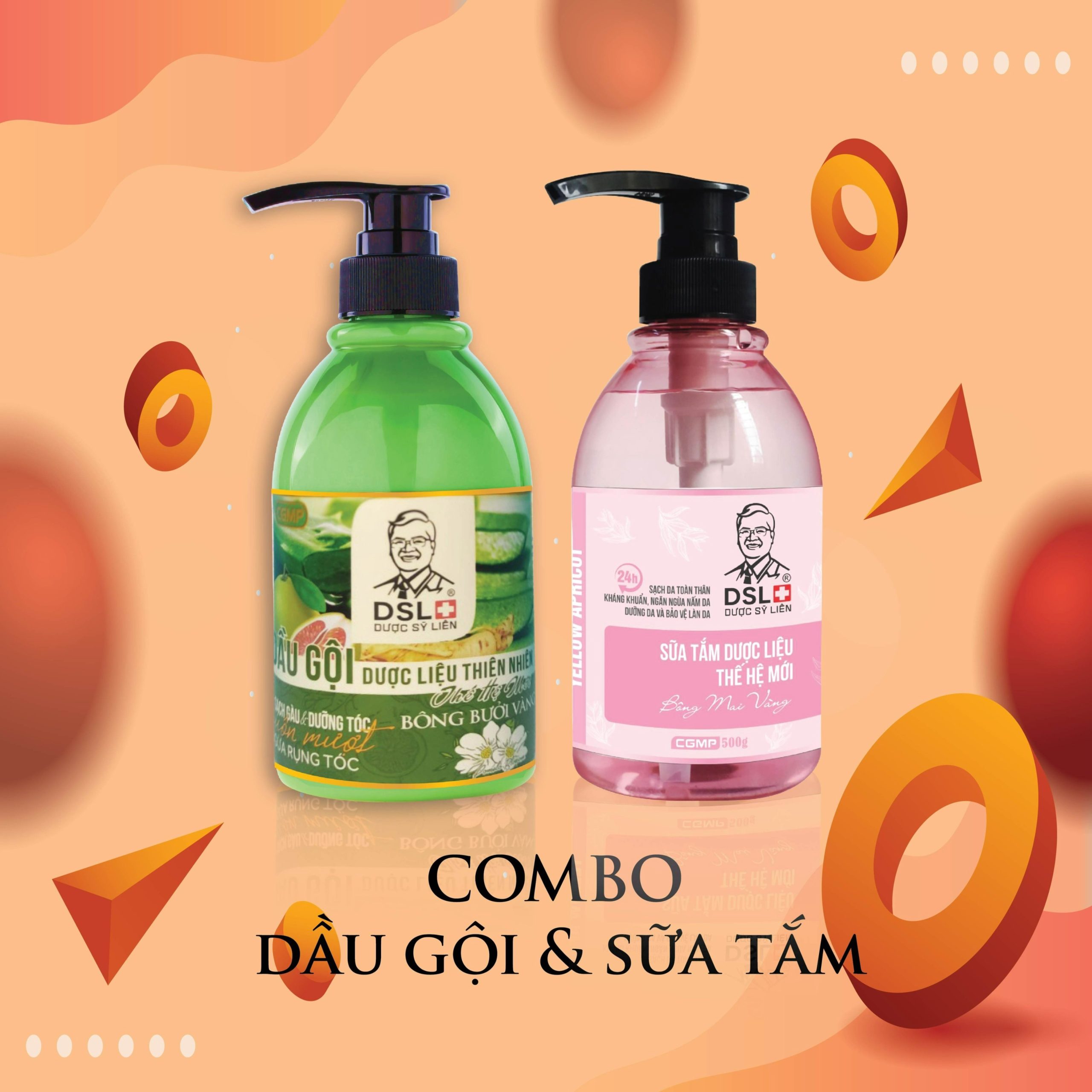 Combo Dầu Gội Và Sữa Tắm Thảo Dược – Dsl