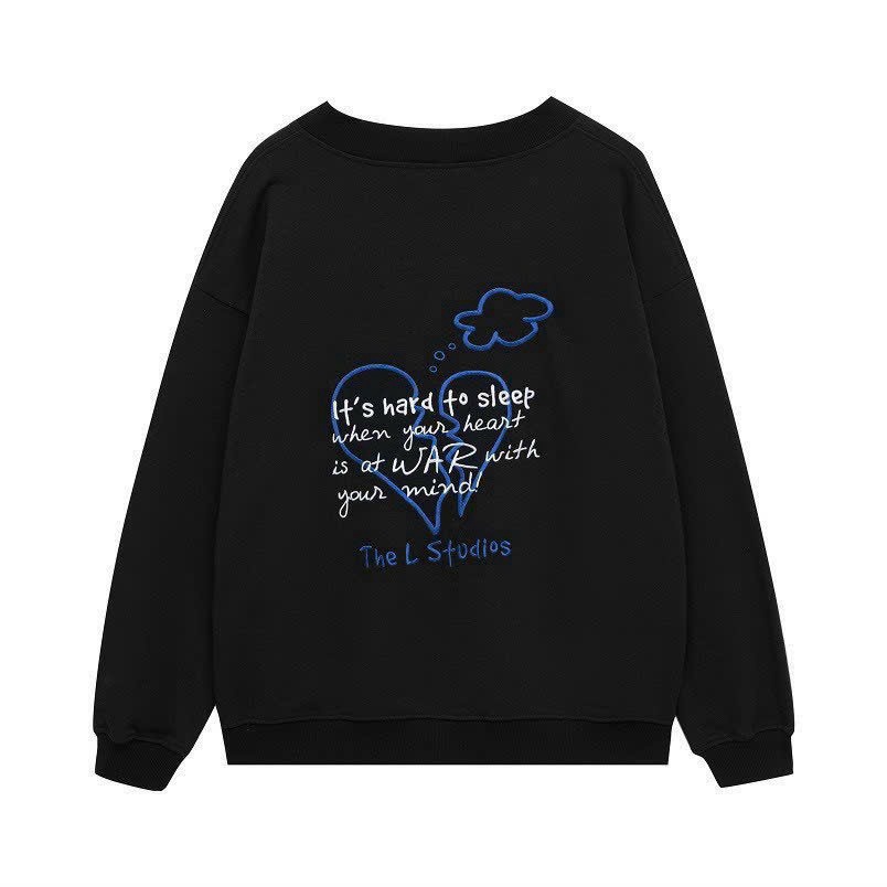 áo Cardigan Nam Nữ đều Mặc được In Logo Trái Tim Bao đẹp Chất Liệu Bao Tốt Mềm Mại Hàng Cute Hot Trend-htm Fashion