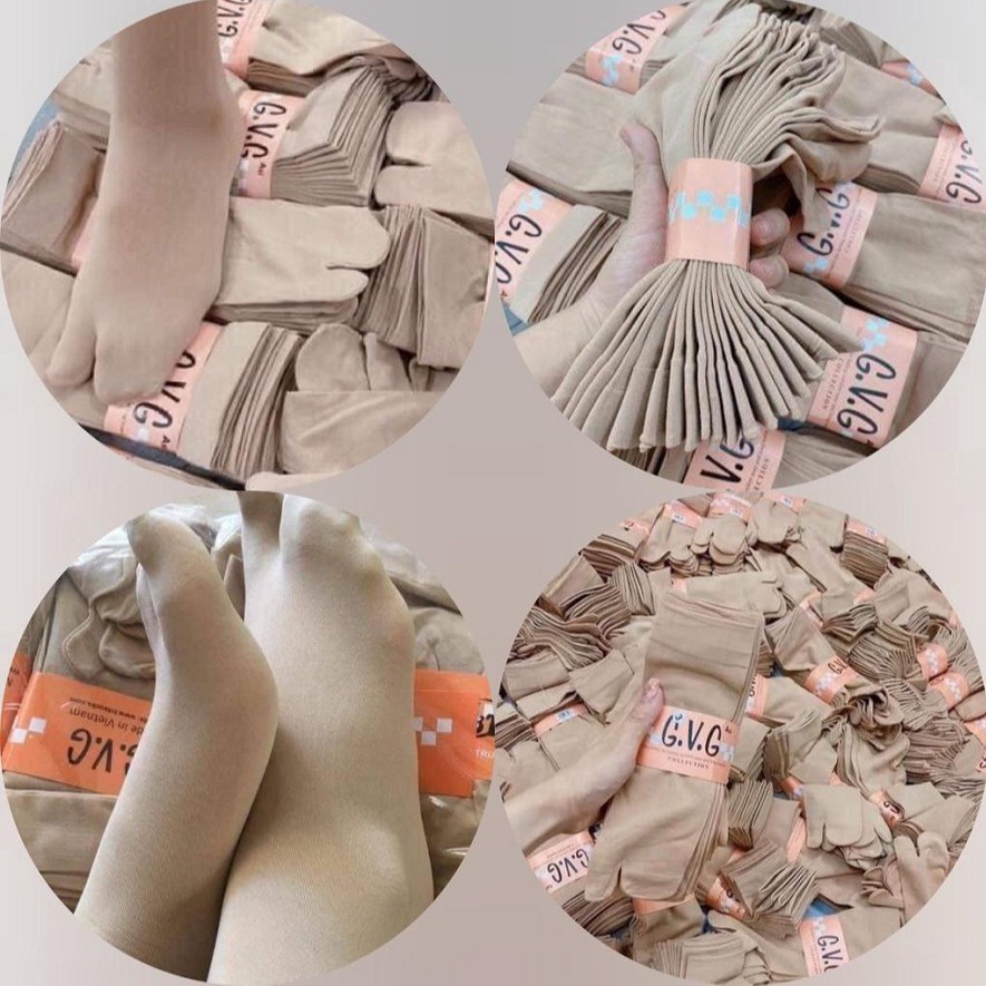 Combo 10 đôi Tất/vớ Xỏ Ngón Cotton Gvg Siêu Dai – Su Clothing