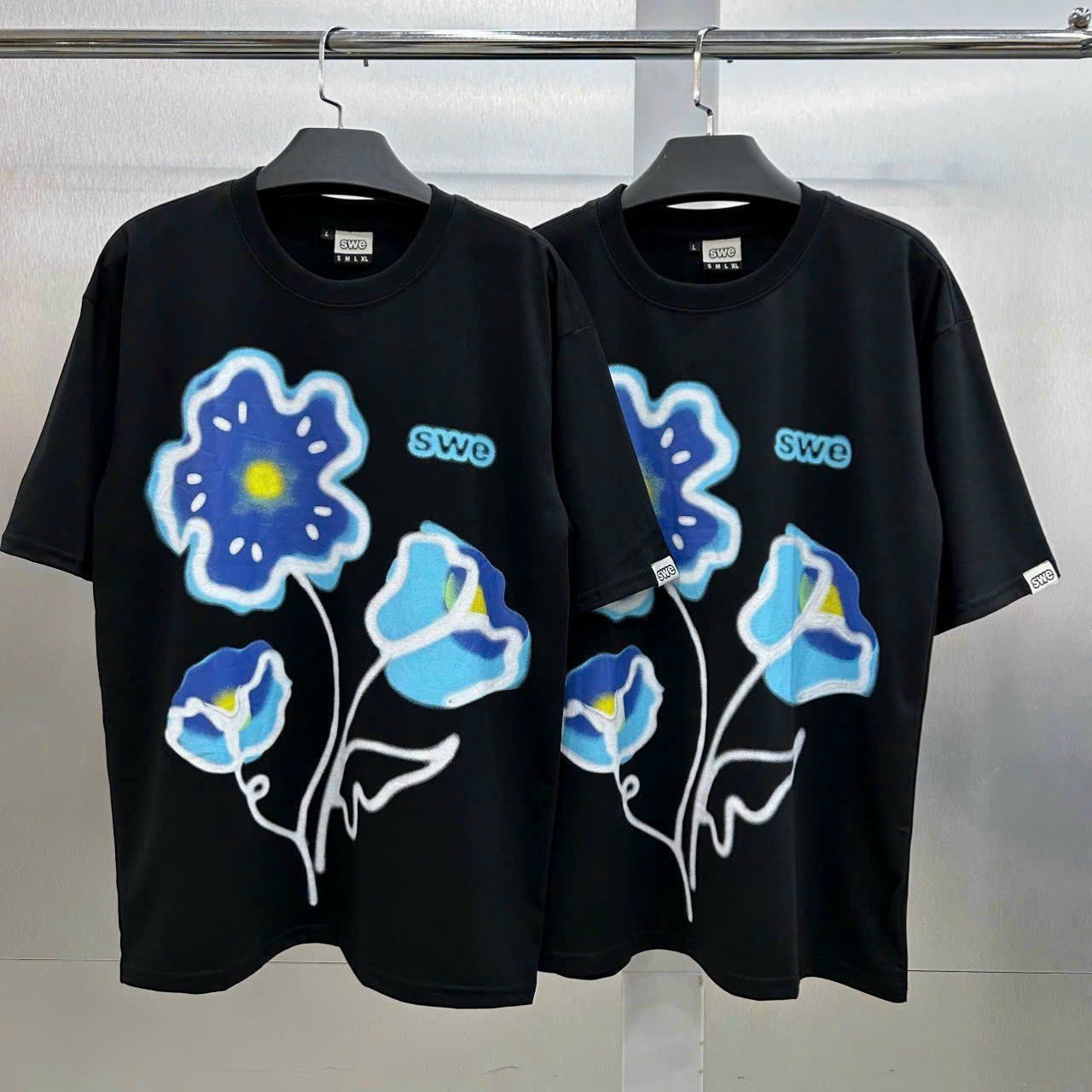 áo Phông Dáng Kiểu Tay Lỡ Phối Dáng Bao đẹp Chất Liệu Vải Cực Kì êm ái Hàng Cute Hot Trend-htm Fashion