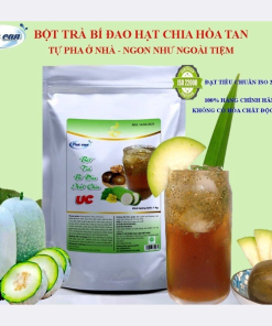 [túi 1kg] Bột Trà Bí đao Hạt Chia Hòa Tan Tiện Lợi, Giàu Vitamin C, Không Chứa Chất Bảo Quản U012 – Lady’s Passion