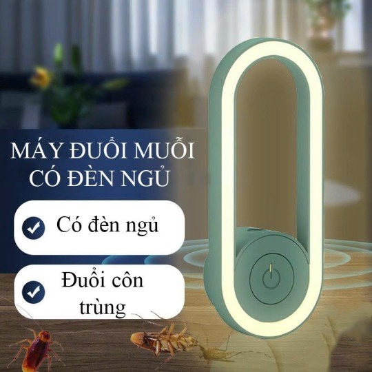 đèn Ngủ Kiêm Máy đuổi Muỗi Bằng Sóng Siêu âm – Su