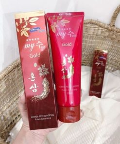 Làm Trắng Da Và Mờ Vết Thâm 120ml Hàn Quốc Sữa Rửa Mặt My Gold Chiết Xuất Sâm đỏ Làm Trắng Da Và Mờ Vết Thâm 120ml Hàn Quốc Kt-gdn