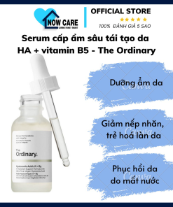 Serum Cấp ẩm Sâu Tái Tạo Da Ha + Vitamin B5 30ml – The Ordinary