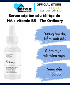 Serum Kiềm Dầu, Giảm Mụn, Se Khít Lỗ Chân Lông Niacinamide 10% + Zinc 1% – The Ordinary