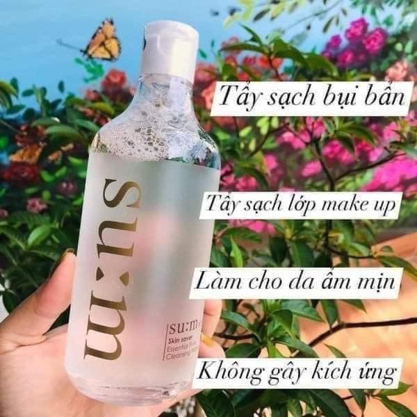 Tẩy Trang Sum đa Tính Năng 3 Trong 1 Full Size 400ml Tặng Sữa Rửa Mặt100ml – Sum