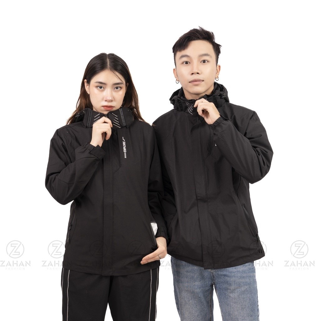 áo Gió Dáng Suông, Cổ Dựng Kiểu Dáng Unisex Cho Cả Nam Và Nữ Sldcg24 – Diepchi Fashion
