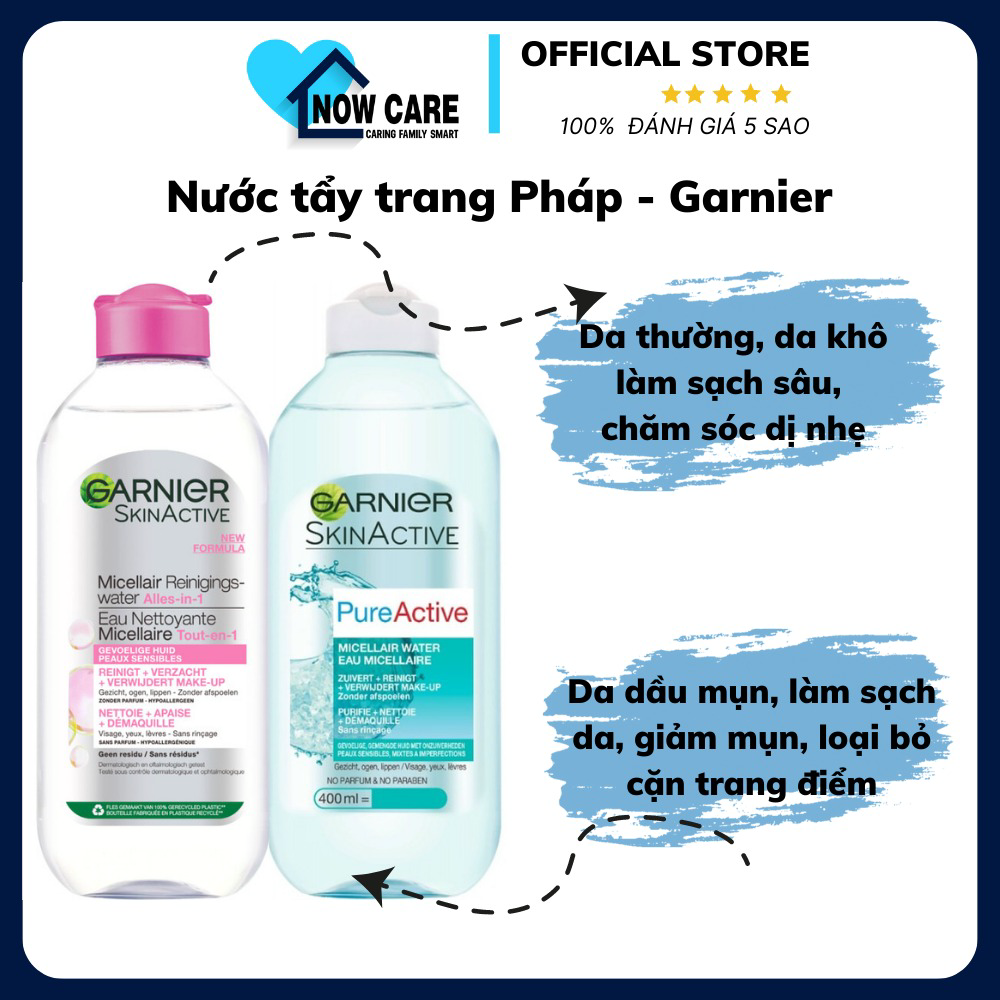 Nước Tẩy Trang Pháp – Garnier