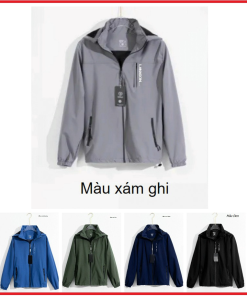 áo Khoác, áo Gió, áo Khoác Gió Nam 2 Lớp Cao Cấp Phối Dòng Chữ Ctb309 – Bechip