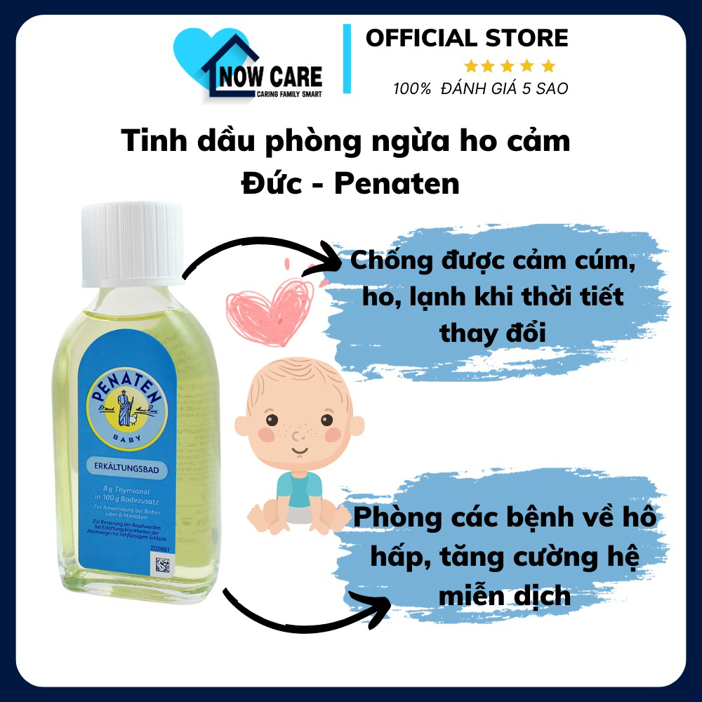 Tinh Dầu Phòng Ngừa Ho Cảm đức – Penaten