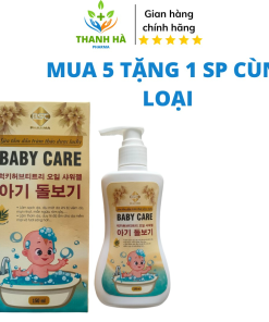 Sữa Tắm Dầu Tràm Thảo Dược Baby Care Ngừa Viêm Da,mụn Nhọt Mẩn Ngứa ,rôm Sảy 150ml – Bsc