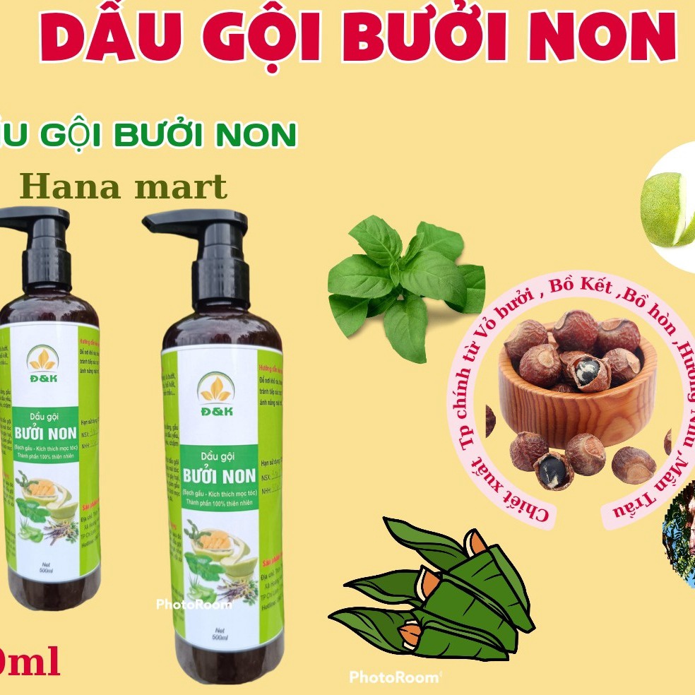 Dầu Gội Bưởi Non D&k – Hana Mart