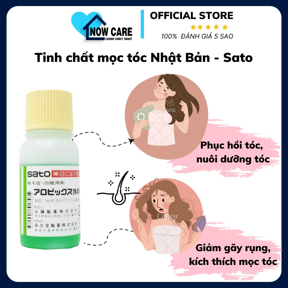 Tinh Chất Mọc Tóc Nhật Bản – Sato