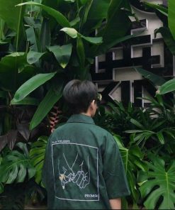 áo Sơ Mi Nam Nữ Chuẩn Chất Form Rộng Phối Dáng Phong Cách Cá Tính Trẻ Trung Năng động Hàng Hot Trend-htm Fashion