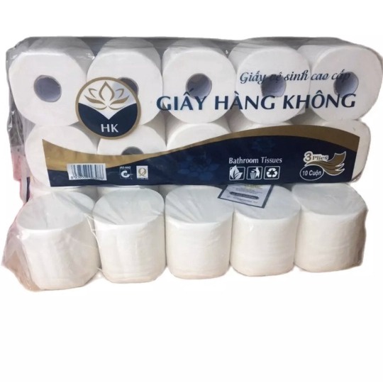 Giấy Hàng Không Xịn Lốc 10 Cuộn 1,4kg – Gdn