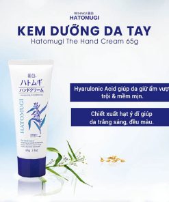 Kem Dưỡng ẩm Mềm Mịn Và Chống Nhăn Da Tay 65g – Hatomugi