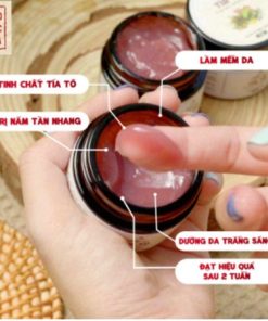 Mặt Nạ Tía Tô Trắng Sáng Giảm Thâm Nám, Mịn Da 50g – Gdn