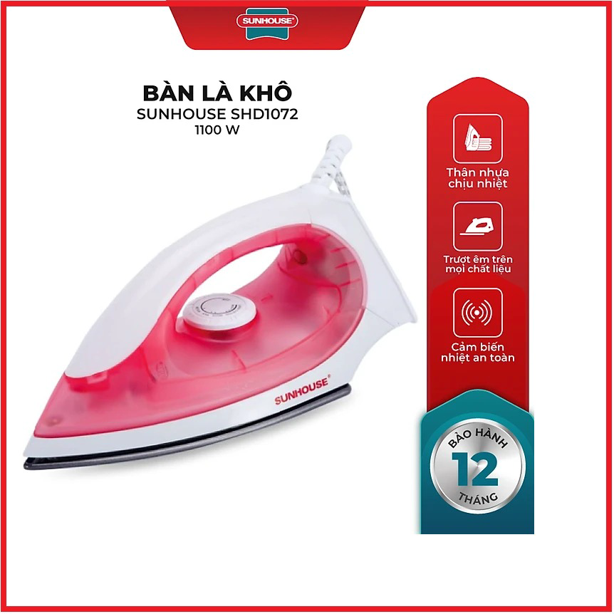 Bàn Là, Bàn ủi Khô Sunhouse Shd1072 Ctb331 – Bechip